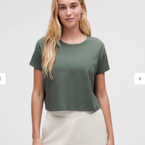 lululemon athletica Tops - Cates T-Shirt - Dark Forest